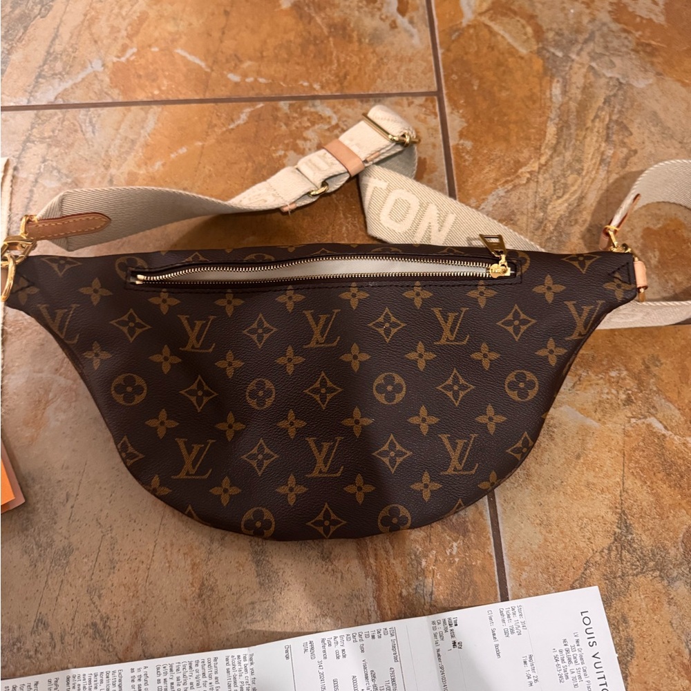 Louis Vuitton Brown Monogram Crossbody Bag